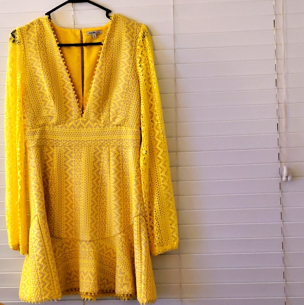 Yellow dress